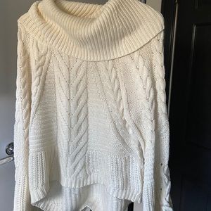 Cream sqeater from Express